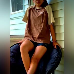 Brown and Cream t-shirt